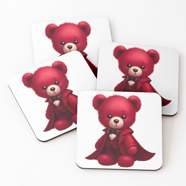 Item preview, Cute Bear Red Kawaii designed and sold by TeddybearClub.