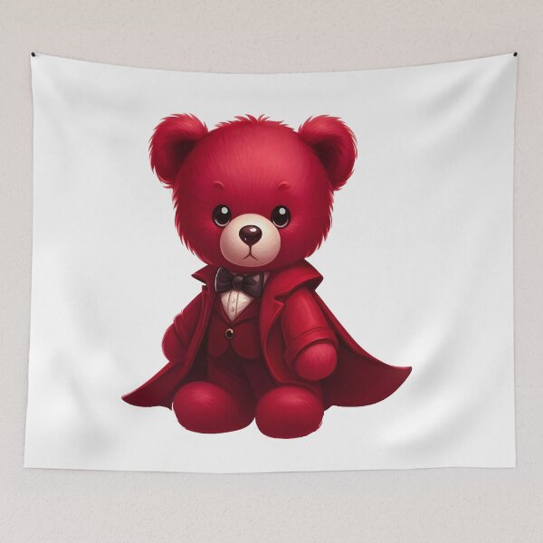 Item preview, Cute Bear Red Kawaii designed and sold by TeddybearClub.