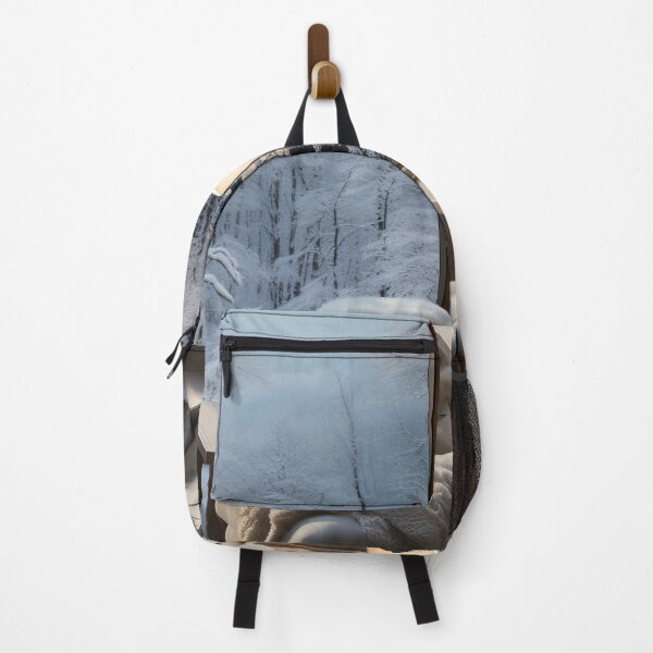 Item preview, Tranquil Winter Study with Snowy Mountain View designed and sold by FireScreen.