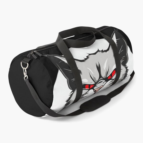 Item preview, Angry Wild Cat with Open Mouth and Red Eyes designed and sold by Aquillashop.