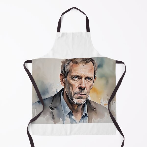 Item preview, Watercolor sketch with Hugh Laurie designed and sold by bogfl.