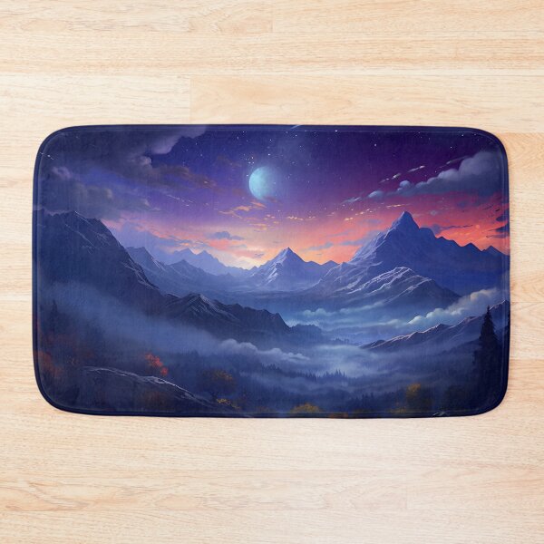 Item preview, Night Sky Over Mountains designed and sold by FTS-Studio.