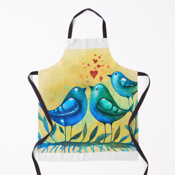 Item preview, Love Birds - Bluebirds  designed and sold by LustigFox.