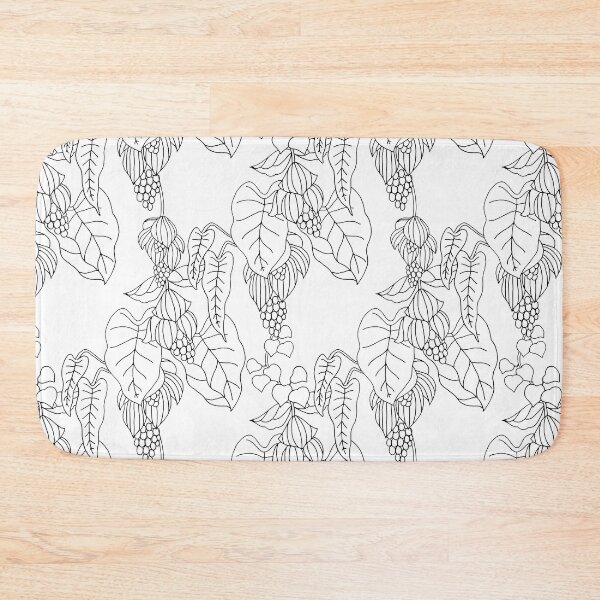Item preview, Tropical plants and flowers line art designed and sold by Studio Ukiyo.