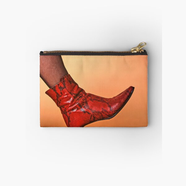 Artikelvorschau, Roter Schlangenlederstiefel entworfen und verkauft von Richard Allen.