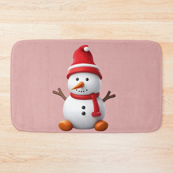 Item preview, Snow Man in Christmas theme designed and sold by SimpliVibe.