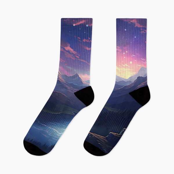Item preview, Night Sky Over Mountains designed and sold by FTS-Studio.