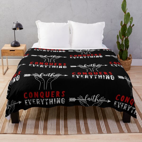 Item preview, Faith Conquers Everything designed and sold by 3ple7.