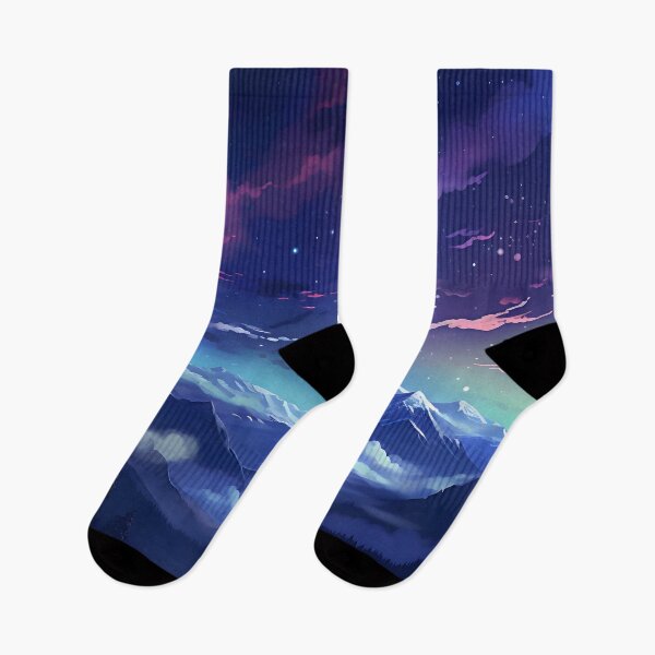 Item preview, Night Sky Over Mountains designed and sold by FTS-Studio.