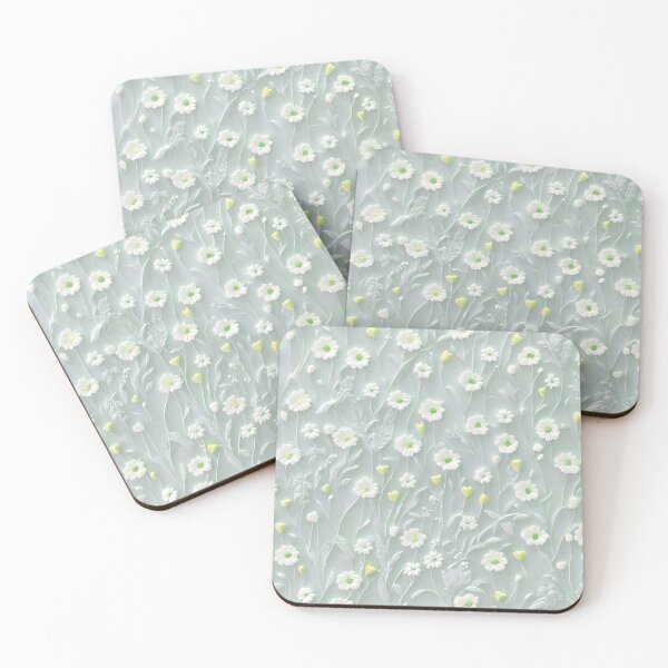 Item preview, Natural  wild flowers. Realistic delicate 3D wild flowers part 1 - expressive botanical pattern designed and sold by My-fake-places.