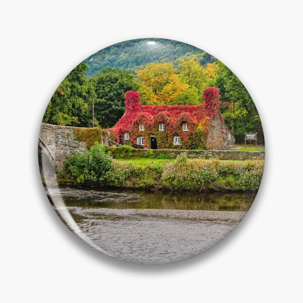 Item preview, Llanrwst Bridge and Tea Room Panorama designed and sold by AJEvans.