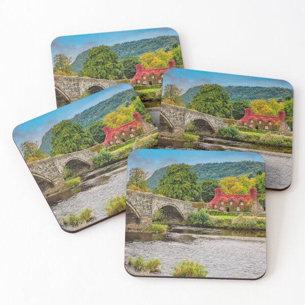 Item preview, Llanrwst Bridge and Tea Room Panorama designed and sold by AJEvans.