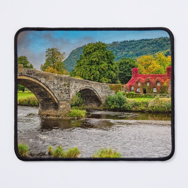 Item preview, Llanrwst Bridge and Tea Room Panorama designed and sold by AJEvans.