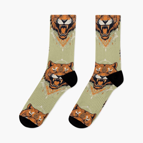 Item preview, "Fierce Fangs: Saber-Toothed Majesty" designed and sold by ArtistKunal123.
