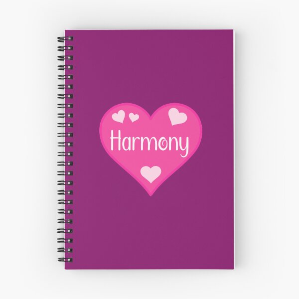 Item preview, Harmony Name Pink Heart  designed and sold by Jeallan Designs.
