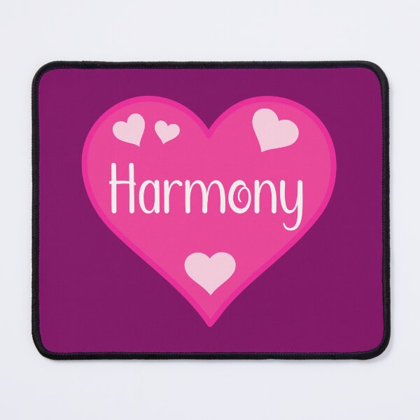 Item preview, Harmony Name Pink Heart designed and sold by Jeallan Designs.