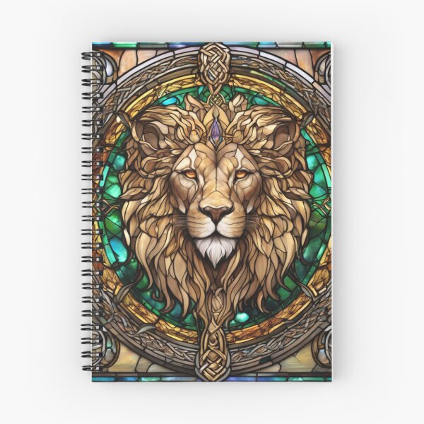 Item preview, AI • Lion • Stained Glass • II designed and sold by Mortinus.