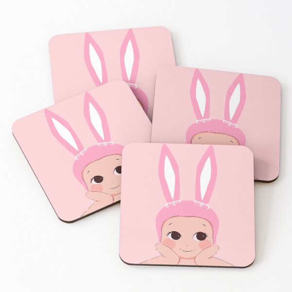 Item preview, Bunny Cherub |  Pink Bunny Angel  designed and sold by StudioKitti.