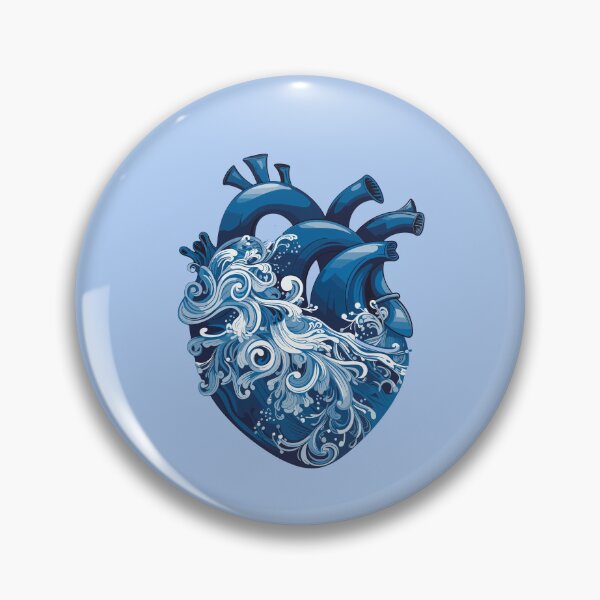 Item preview, Ocean Heart designed and sold by SunMoonMilk.