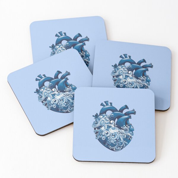 Item preview, Ocean Heart designed and sold by SunMoonMilk.