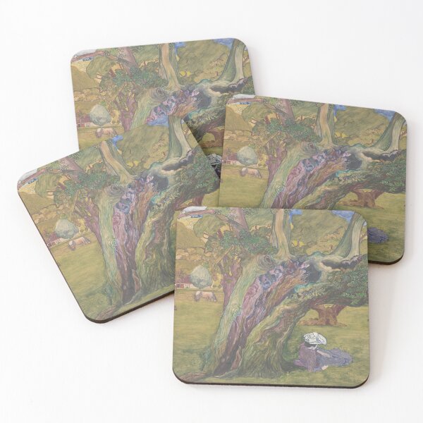 Item preview, Jan Toorop, Old Oaks in Surrey designed and sold by NouveauEra.