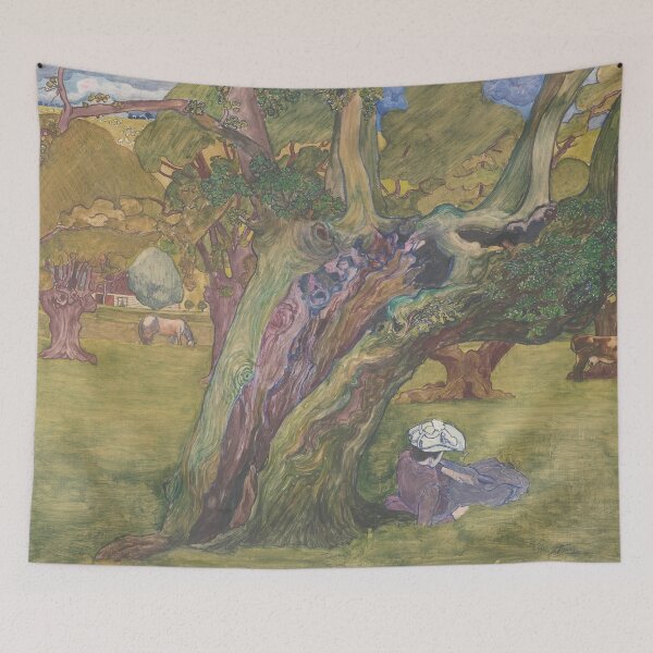 Item preview, Jan Toorop, Old Oaks in Surrey designed and sold by NouveauEra.