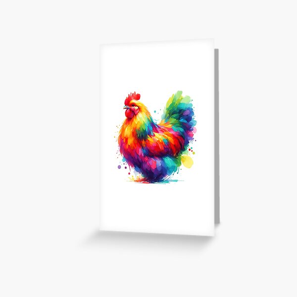 Item preview, Chicken | Watercolour Print designed and sold by irishprinted.