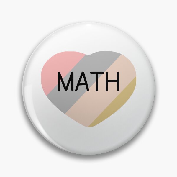 Item preview, I Love Math Heart designed and sold by MOONINSPIRATION.