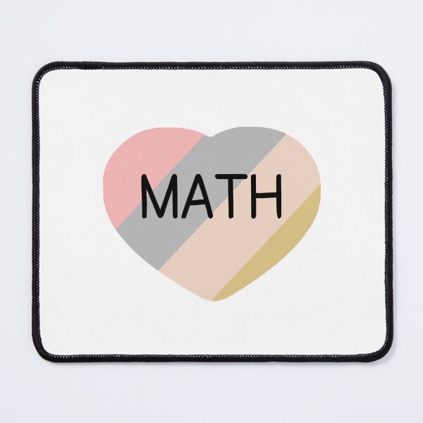Item preview, I Love Math Heart designed and sold by MOONINSPIRATION.