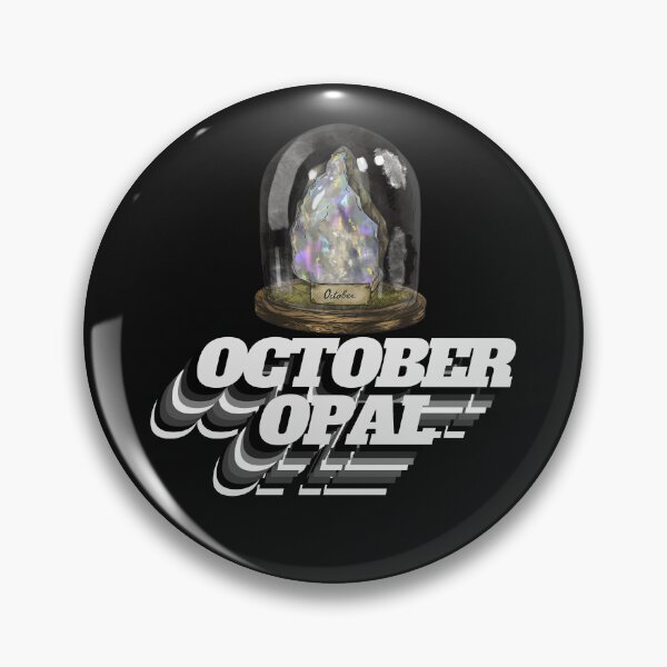 Item preview, October Birthstone Opal Combination of Gorgeous Letters designed and sold by Miya-ArtShop.