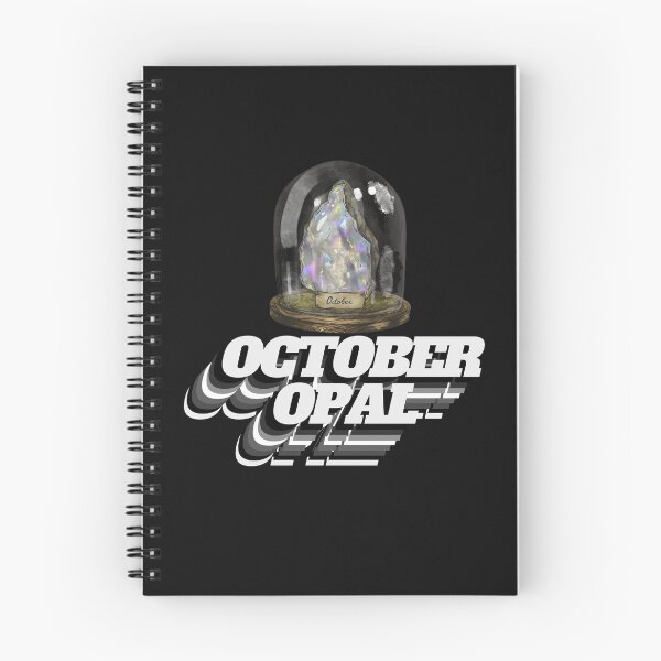Item preview, October Birthstone Opal Combination of Gorgeous Letters designed and sold by Miya-ArtShop.