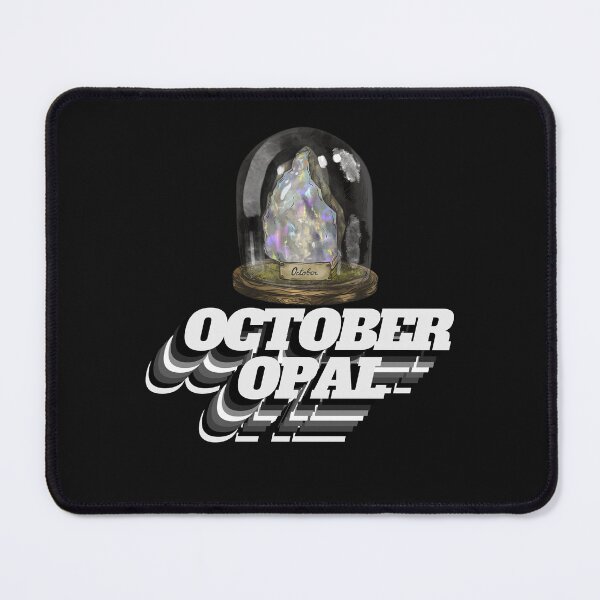 Item preview, October Birthstone Opal Combination of Gorgeous Letters designed and sold by Miya-ArtShop.