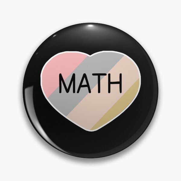 Item preview, I Love Math Heart designed and sold by MOONINSPIRATION.