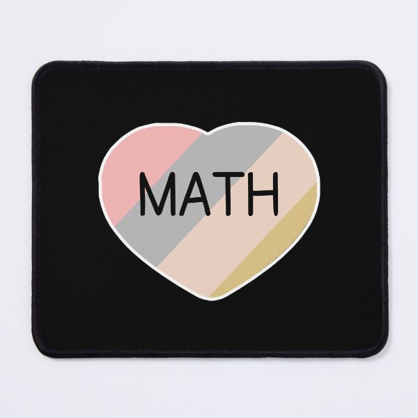 Item preview, I Love Math Heart designed and sold by MOONINSPIRATION.