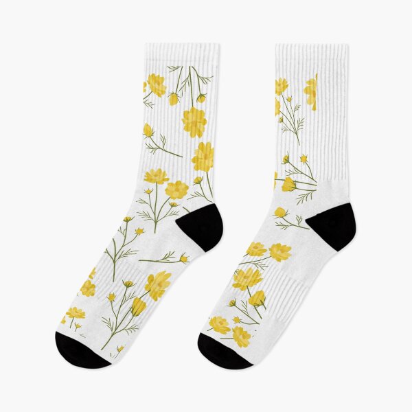 Item preview, Yellow Cosmos Flowers designed and sold by Mystichaze.
