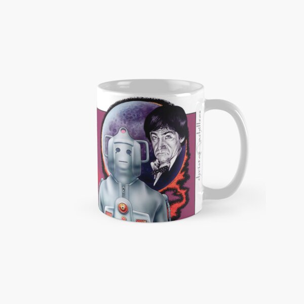 The 2nd Doctor and the Cyberman Classic Mug