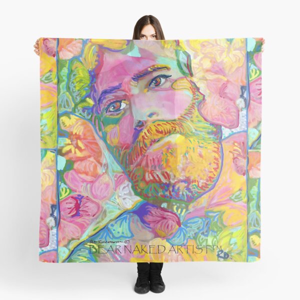 Pinkston by RD Riccoboni, Flower Bear Scarf