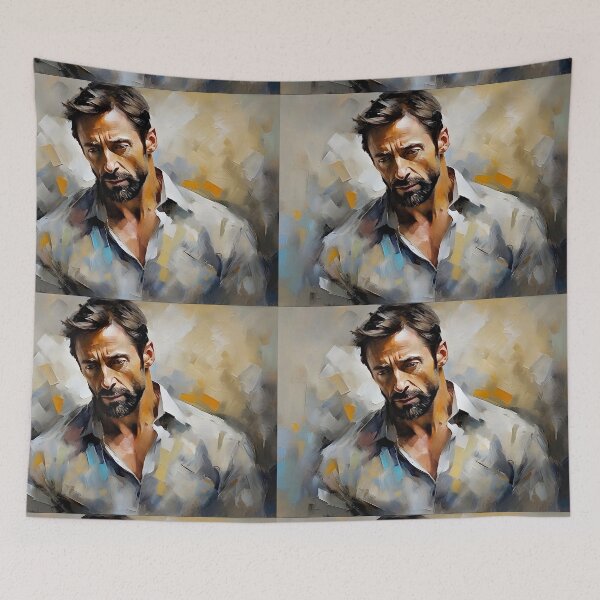 Item preview, digital image of Hugh Jackman designed and sold by bogfl.