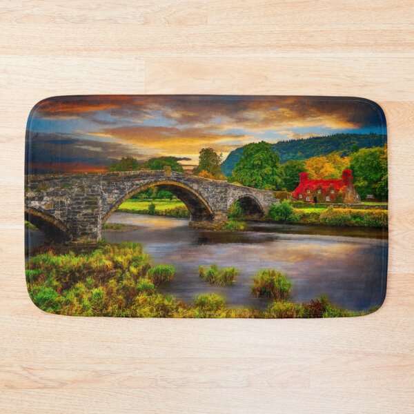 Item preview, Llanrwst Ivy Cottage  and Bridge designed and sold by AJEvans.