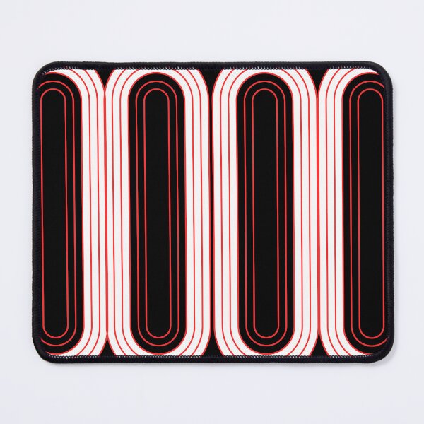 Item preview, Black red modern circular design with details designed and sold by MPDesign84.