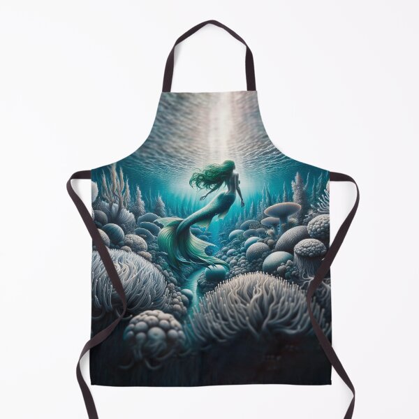 Item preview, Siren looking up at surface designed and sold by SailorShoppe.