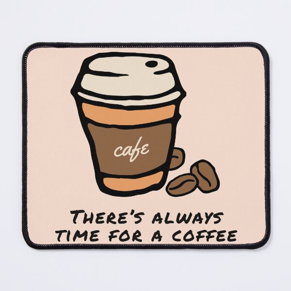 Item preview, Time for a coffee designed and sold by TrendyTextiles.