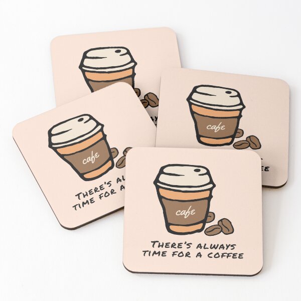 Item preview, Time for a coffee  designed and sold by TrendyTextiles.