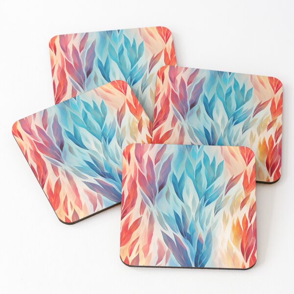Item preview, Iron Flames colorfull pattern designed and sold by Sp3ctrumOfColor.