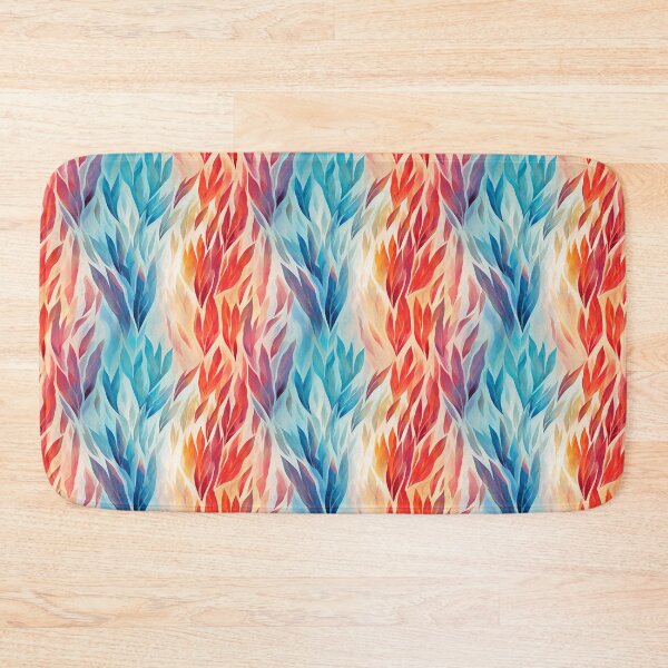 Item preview, Iron Flames colorfull pattern designed and sold by Sp3ctrumOfColor.