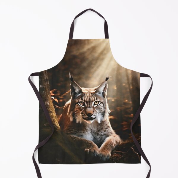 Item preview, Lynx in the woods designed and sold by occorocks.