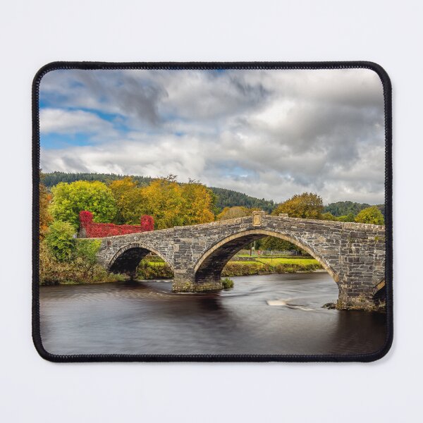 Item preview, Llanrwst Stone Bridge Autumn designed and sold by AJEvans.