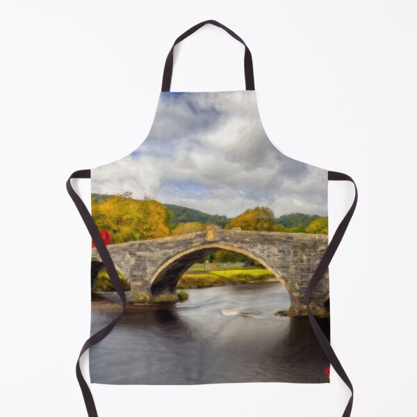 Item preview, Llanrwst Stone Bridge Autumn designed and sold by AJEvans.