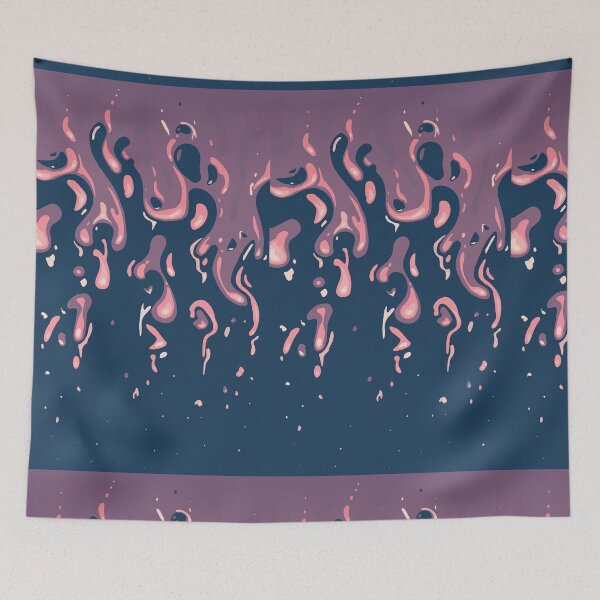 Item preview, Purple, pink and blue slime pattern designed and sold by LizIsLiving.