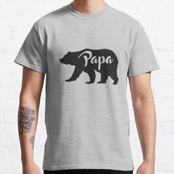 Brevard Zoo Online Gift Shop Papa Bear Mens T-Shirt-Small